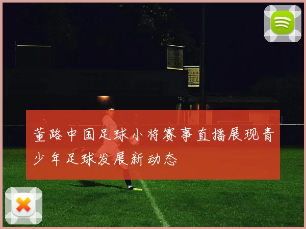 董路中国足球小将赛事直播展现青少年足球发展新动态