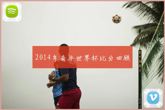 2014年南非世界杯比分回顾